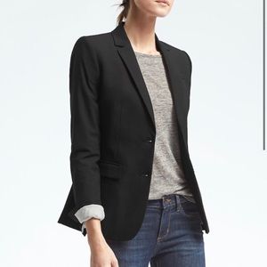 Banana Republic Petite Wool Blazer - Size 2/XS